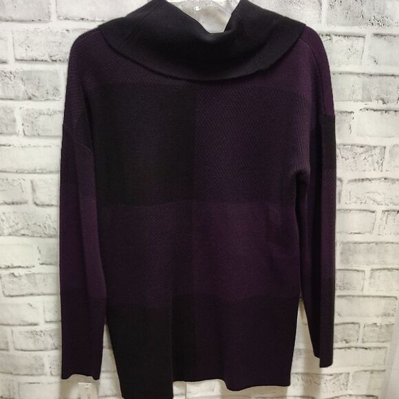 Calvin Klein Purple Cowl Neck Sweater - Picture 5 of 5